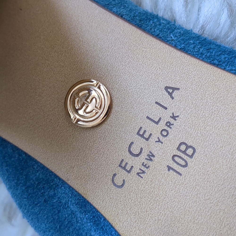 *SOLD* Anthropologie Cecilia New York Geometric Block Heel | (Women's 10) - Picture 3 of 4